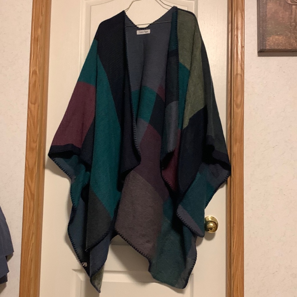 Multi colored cape